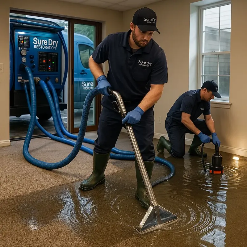 Water Extraction and Removal process in Boerne, TX
